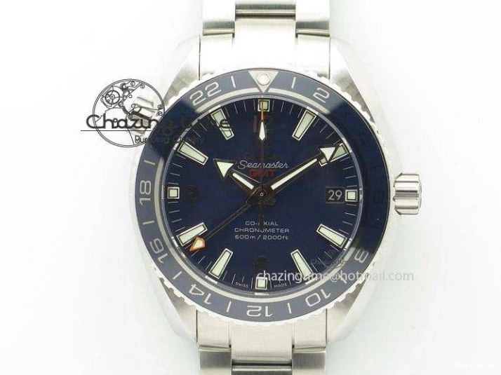 0808 Unique Speedmaster ’57 Co-Axial OMF 1:1 Best Edition White Dial Blue Markers A9300 (Free Leather Strap) 8132